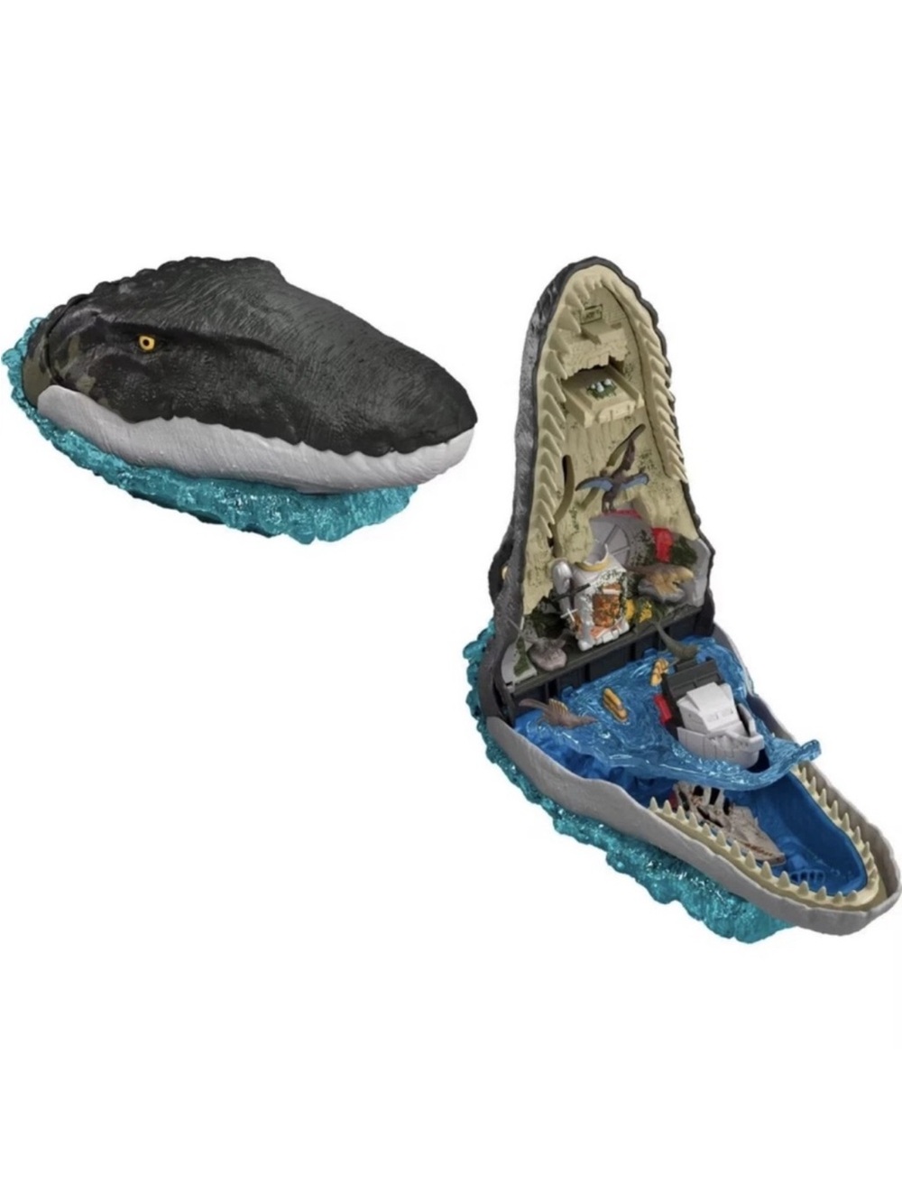 Jurassic World Rebirth Mosasaurus Playset Mattel 2025 Micro Adventures Toy